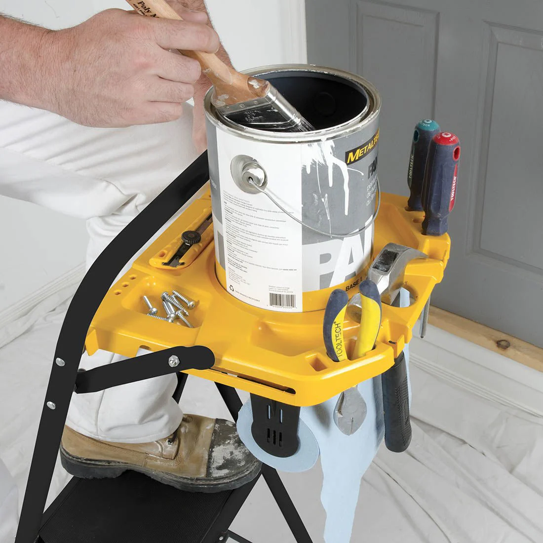Metaltech E-SLC3TYW 3 Step Step Stool Type IA - Image 7