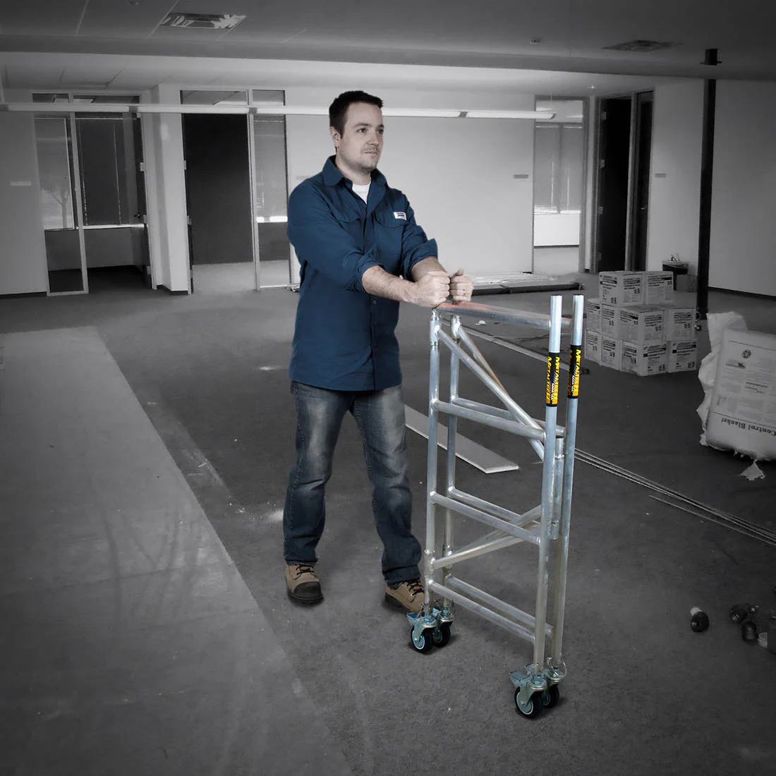 Metaltech I-IMAC Portable Scaffolding Alu Series™ 4’ - Image 8