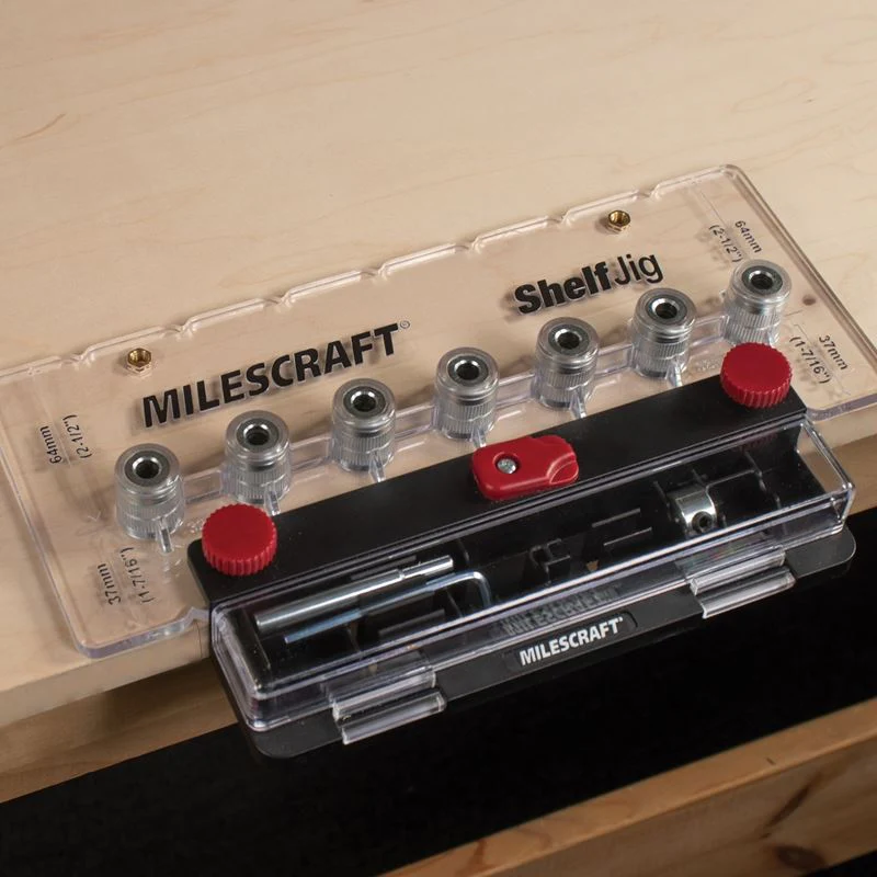 MILESCRAFT 1343 SHELFJIG SHELF-PIN HOLE JIG - Image 2