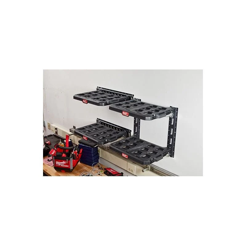 Milwauke 48-22-8482 2pc. Vertical E-Track for PACKOUT Racking Shelves - Image 2