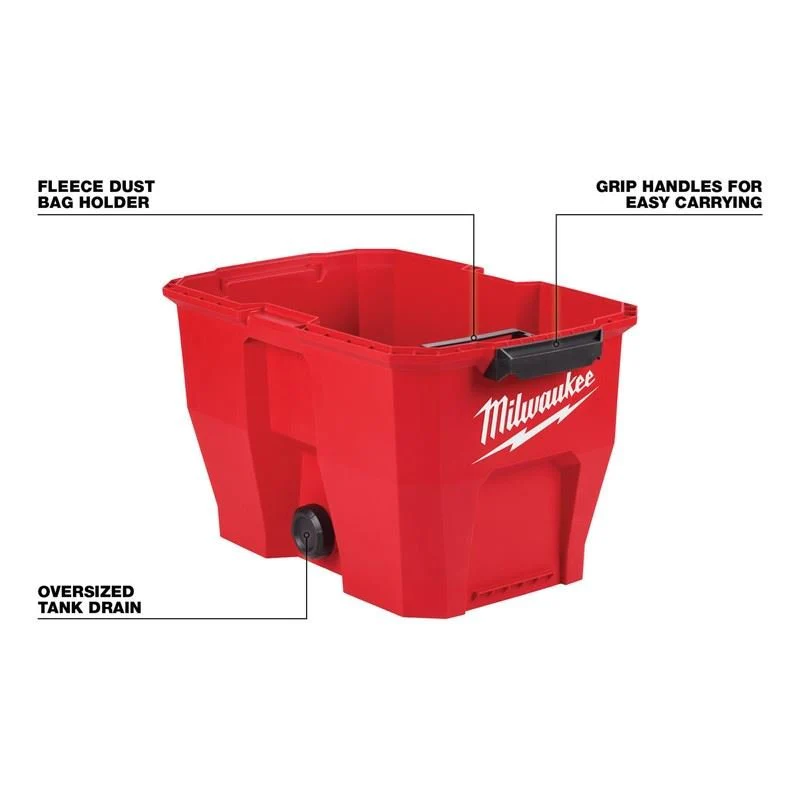 Milwaukee 0912-20 9 Gallon Wet/Dry Vacuum Tank - Image 3