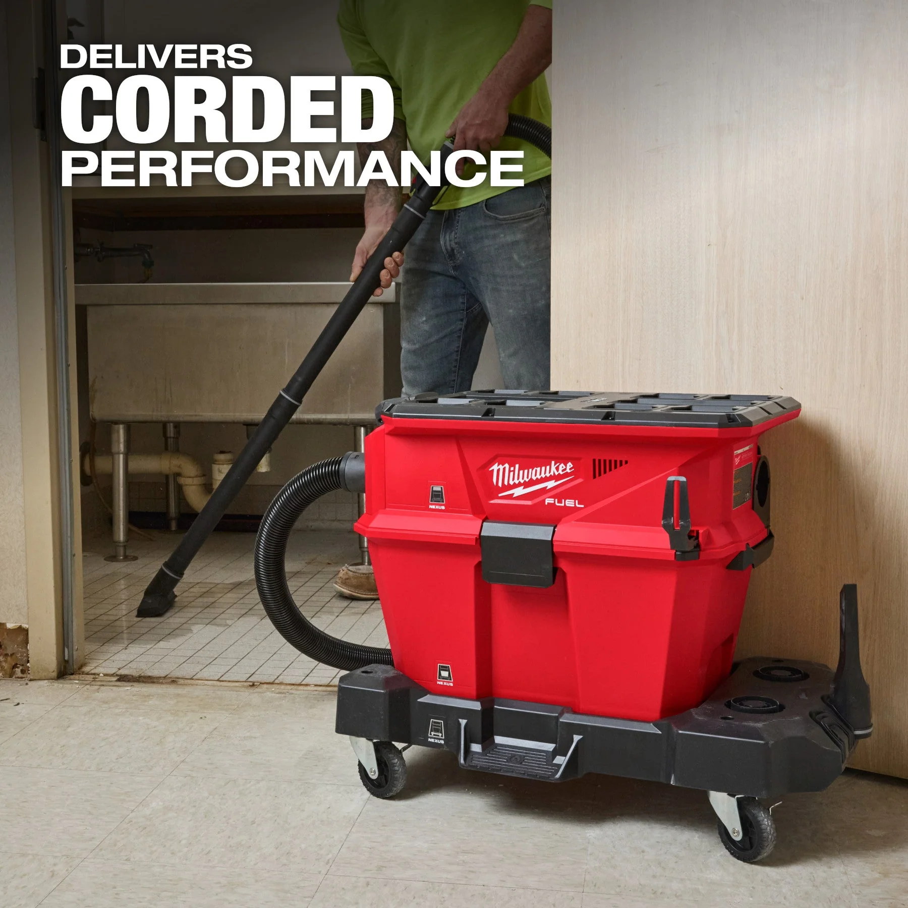 Milwaukee 0914-20 M18 FUEL™ NEXUS™ 6 Gallon Wet/Dry Vacuum w/ PACKOUT™ Compatibility & VACLINK™ - Image 21