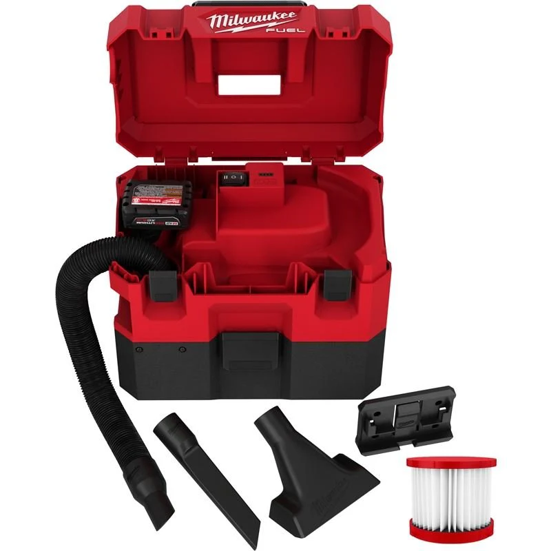 Milwaukee 0960-21M12 FUEL 1.6 Gallon Wet/Dry Vacuum Kit - Image 3