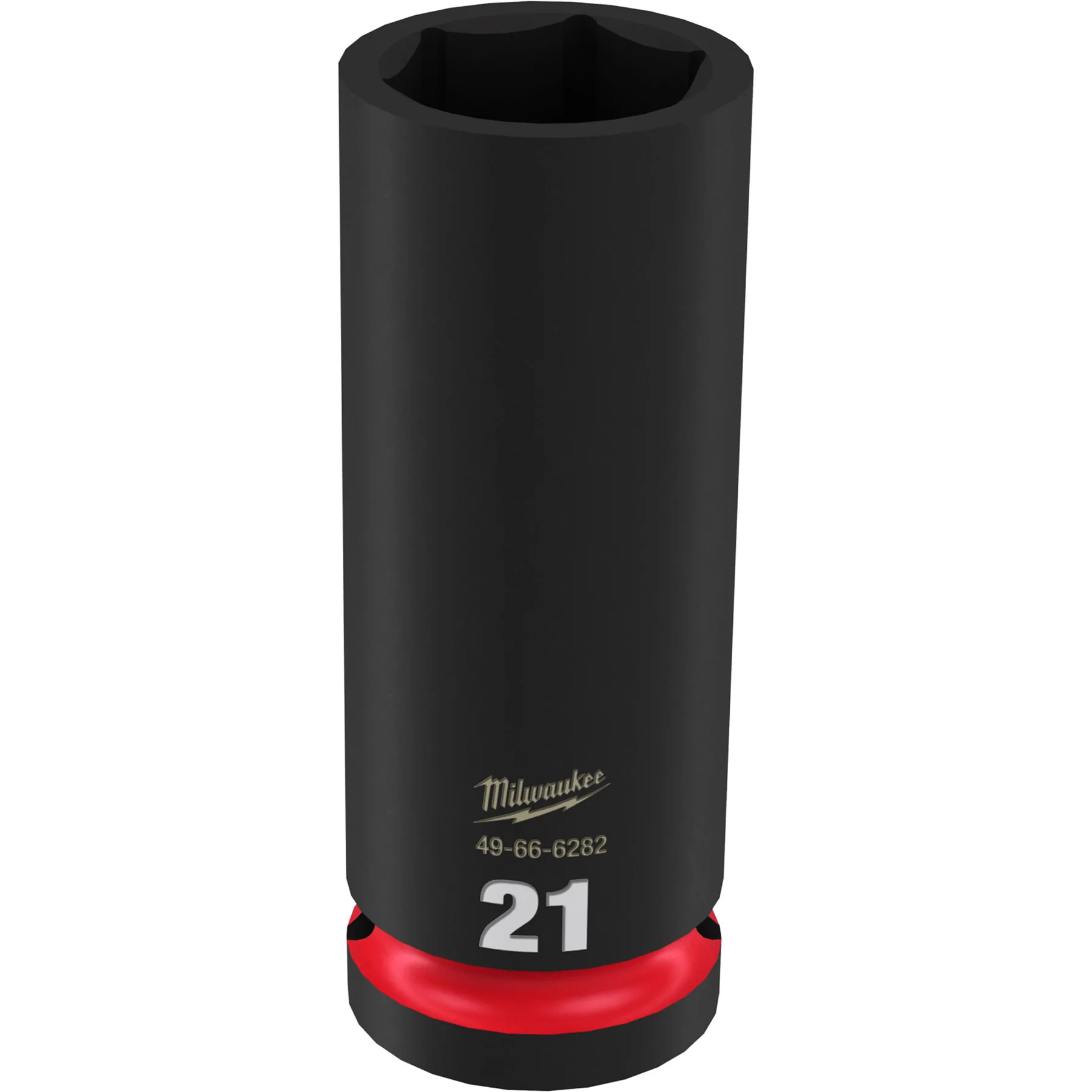 Milwaukee 1/2" Drive 21MM Deep 6 Point Socket SHOCKWAVE Impact Duty™ 49-66-6282 - Image 2