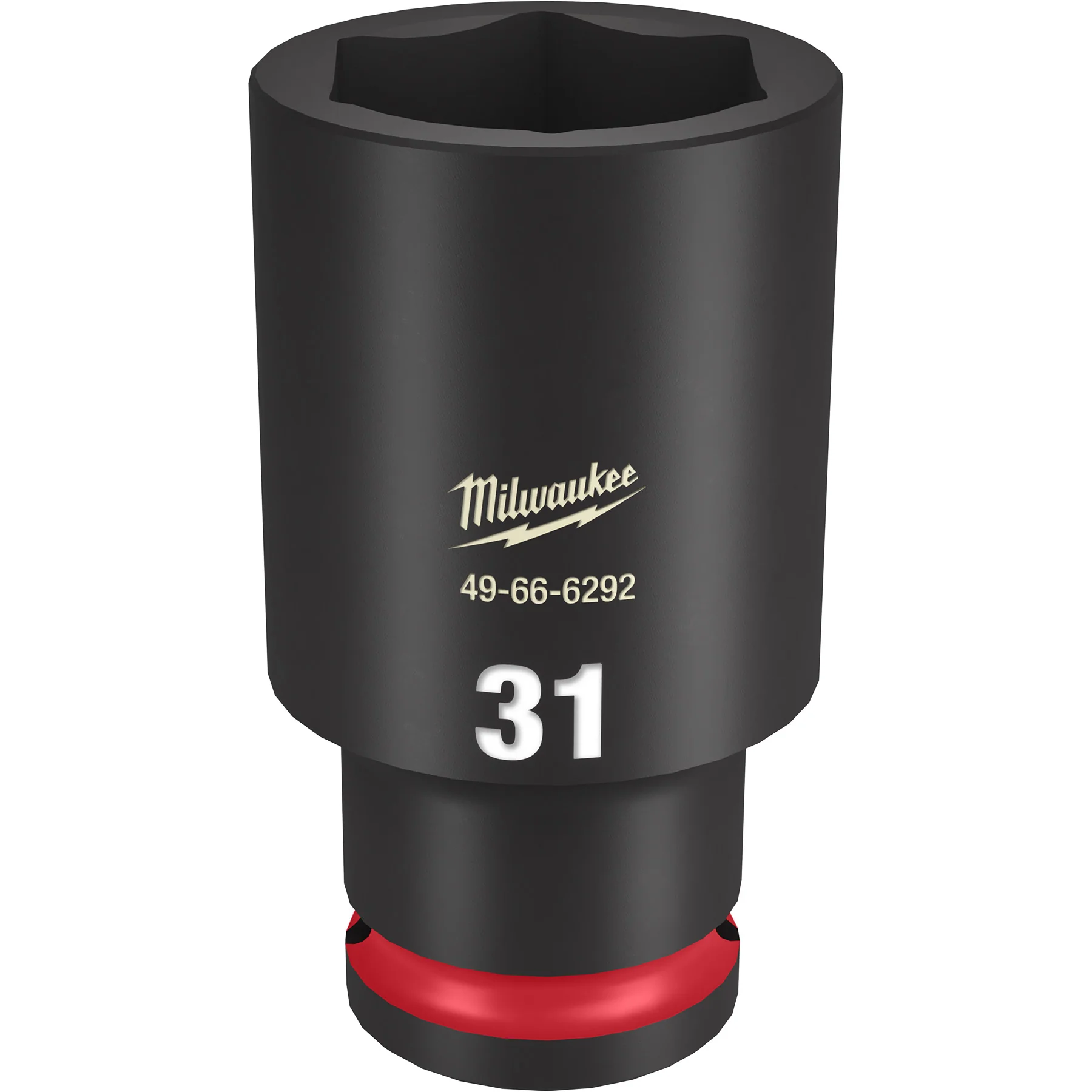 Milwaukee 1/2" Drive 31MM Deep 6 Point Socket SHOCKWAVE Impact Duty™ 49-66-6292