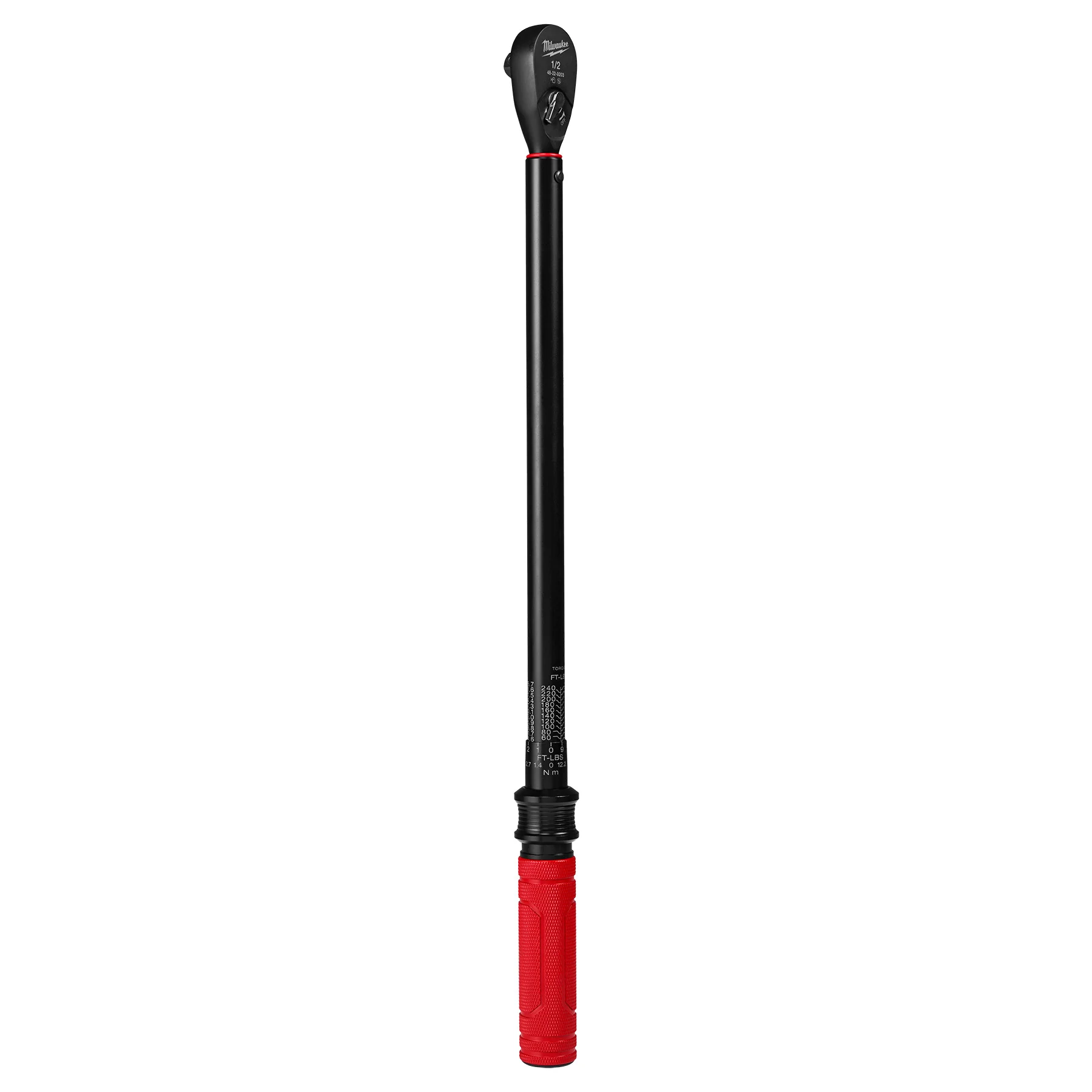 Milwaukee 1/2" Drive Click Torque Wrench (50-250 ft·lbf) 48-22-9203 - Image 9