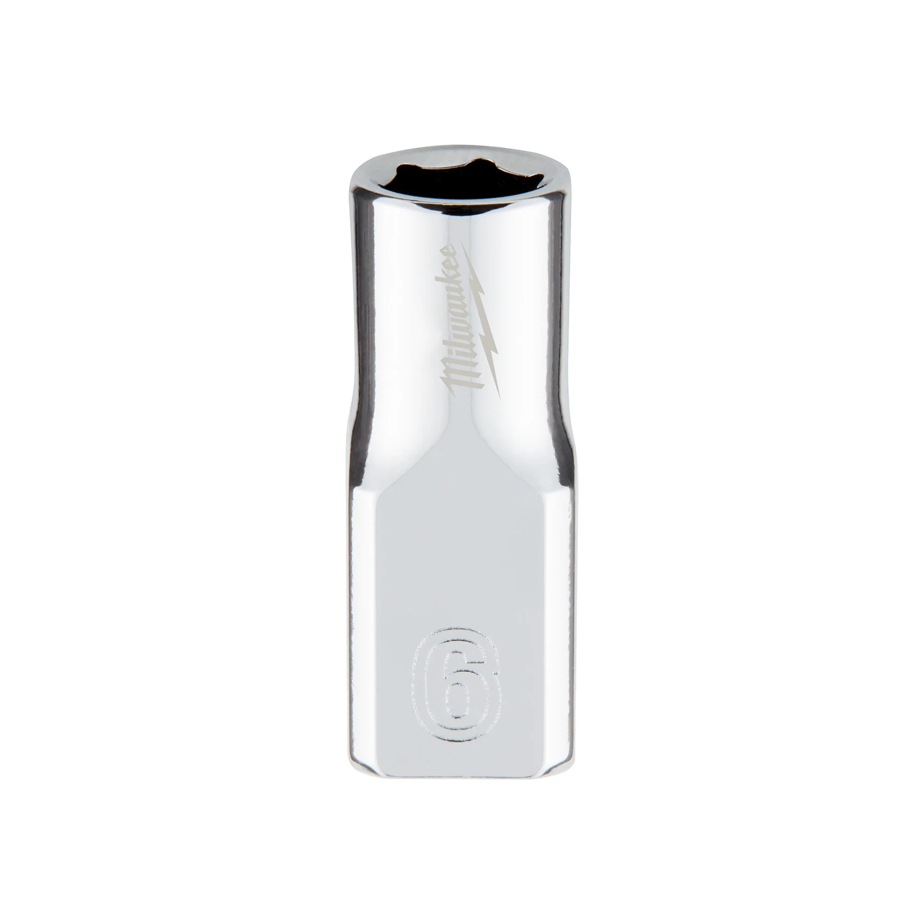 Milwaukee 1/4" Drive 6mm Metric Socket with FOUR FLAT™ Sides 45-34-9032