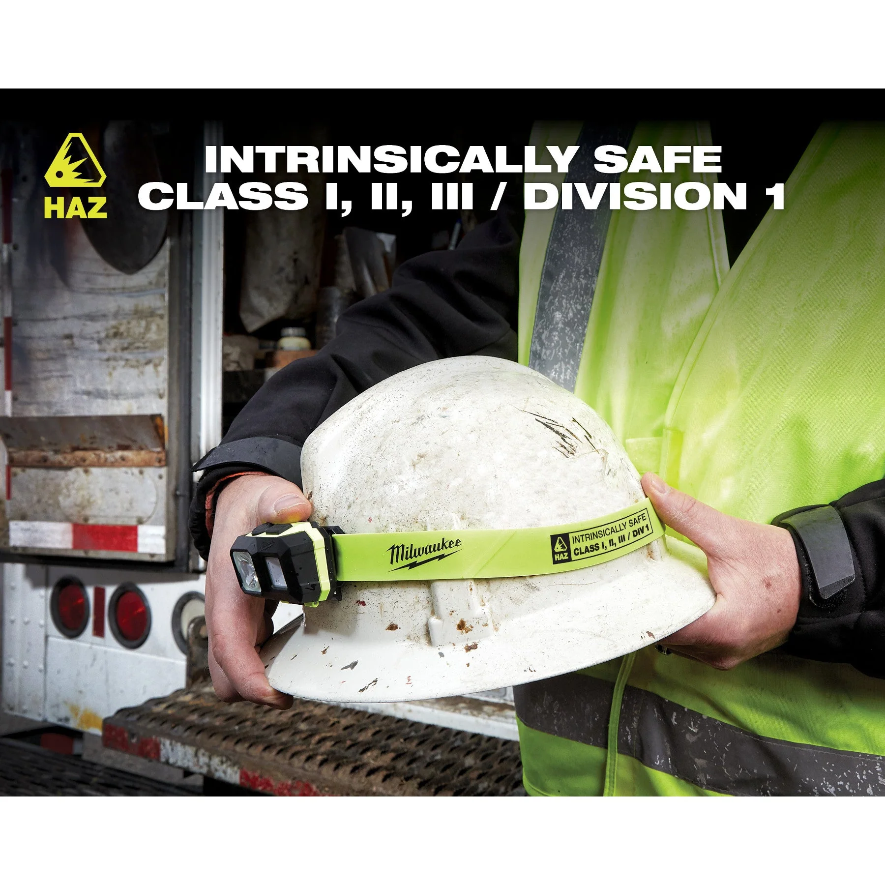 Milwaukee 2004HZL Intrinsically Safe C I, II, III / D 1 Spot/Flood Headlamp - Image 9