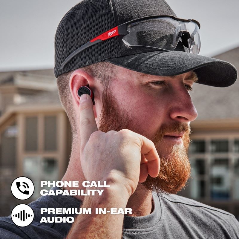 Milwaukee 2191-21 REDLITHIUM USB Bluetooth Jobsite Ear Buds - Image 16