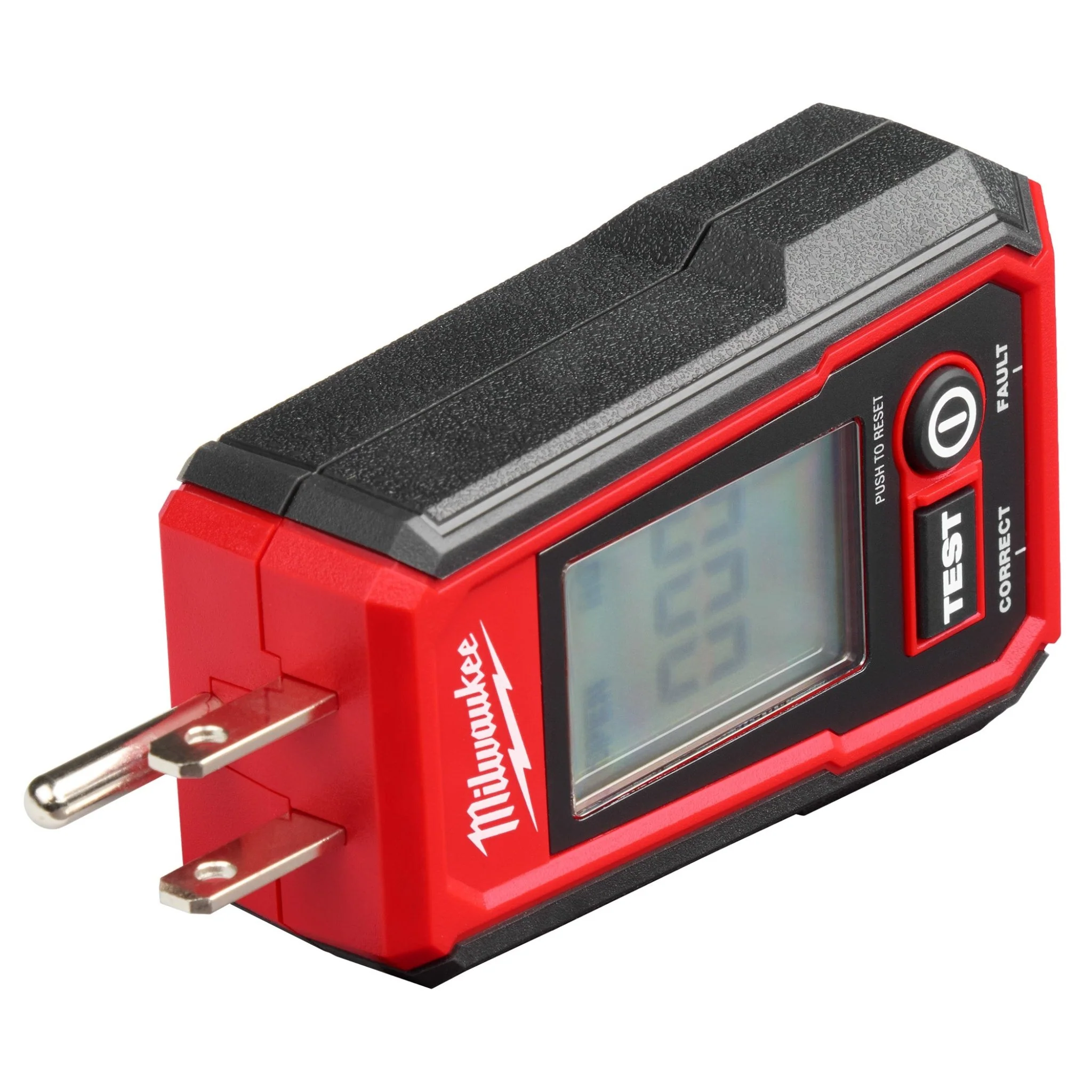 Milwaukee 2224-20 Digital GFCI Receptacle Tester - Image 2