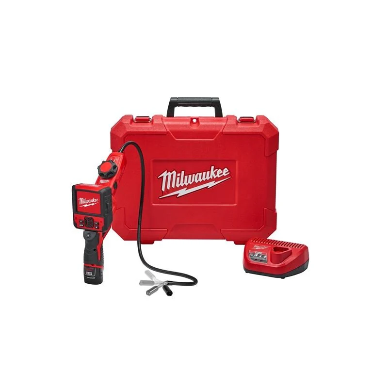 Milwaukee 2317-21 M12 M-SPECTOR FLEX 3' FT Inspection Camera Cable w/ PIVOTVIEW Kit - Image 2