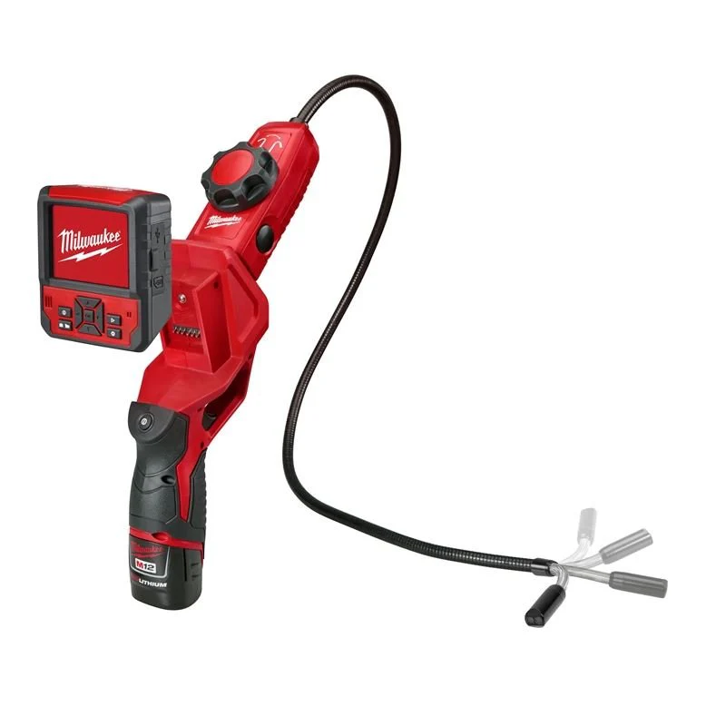 Milwaukee 2317-21 M12 M-SPECTOR FLEX 3' FT Inspection Camera Cable w/ PIVOTVIEW Kit - Image 5