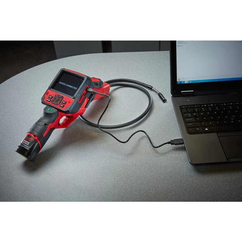 Milwaukee 2317-21 M12 M-SPECTOR FLEX 3' FT Inspection Camera Cable w/ PIVOTVIEW Kit - Image 8