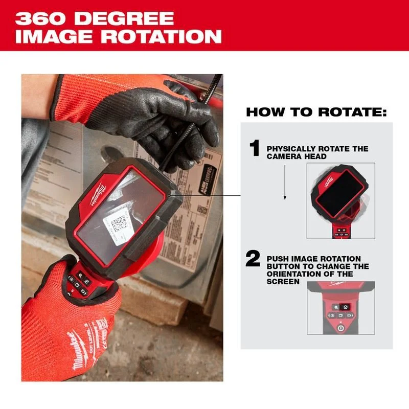 Milwaukee 2323-21 M12 M-Spector 360 4ft Inspection Camera - Image 5