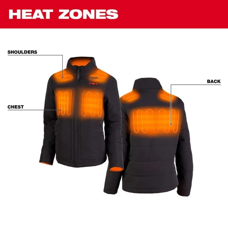 Milwaukee 234B-21 M12 WOMENS HEATED AXIS JACKET KIT- BLACK - Image 8