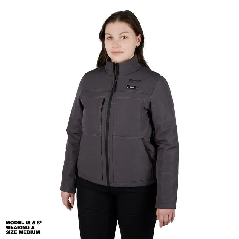 Milwaukee 234G-21 M12 Womens Heated AXIS Jacket - Gray - Image 14