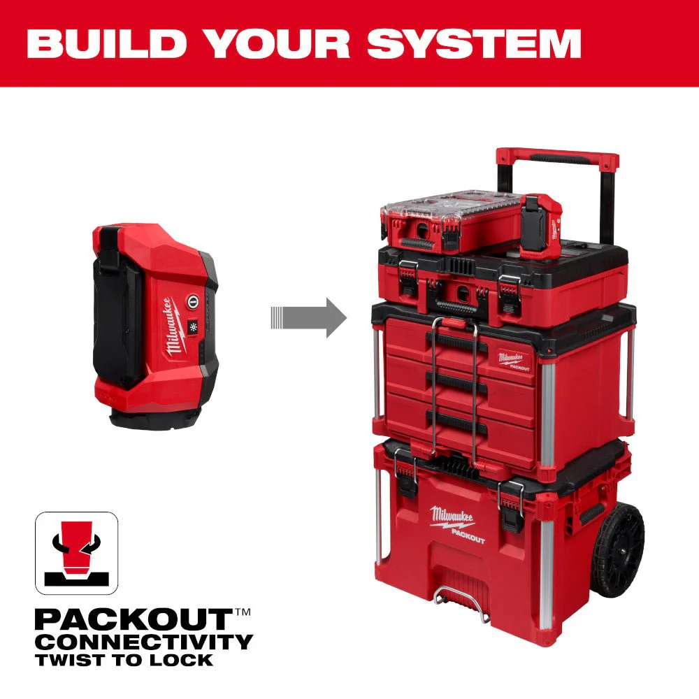 Milwaukee 2350-20 M12™ ROVER™ Multi-Directional Flood Light w/ PACKOUT™ Compatibility - Image 11