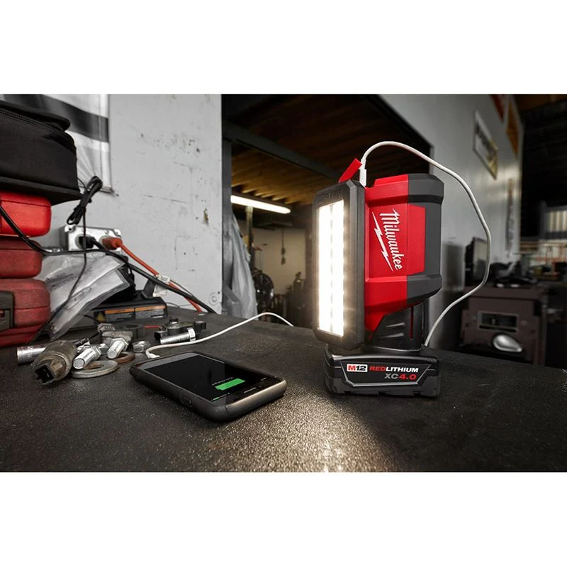 Milwaukee 2367-20 M12 ROVER Service & Repair Flood Light w/ USB Charging - Image 7