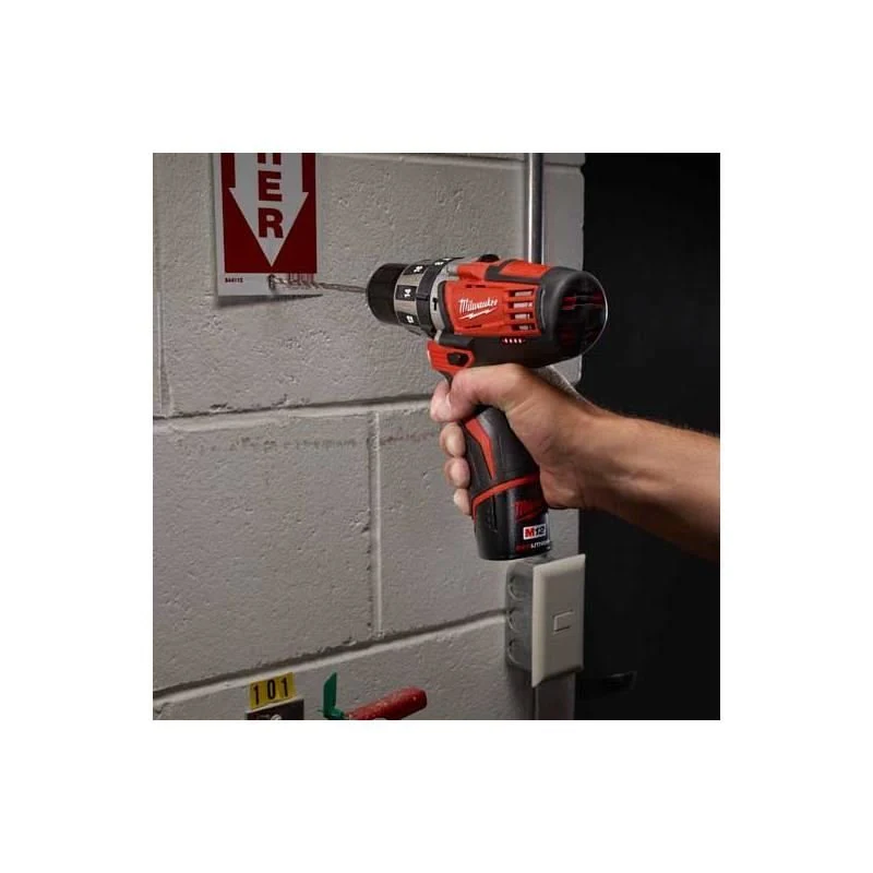 Milwaukee | 2411-20 M12 Cordless Lithium-Ion 3/8" Hammer Drill Driver - Image 9