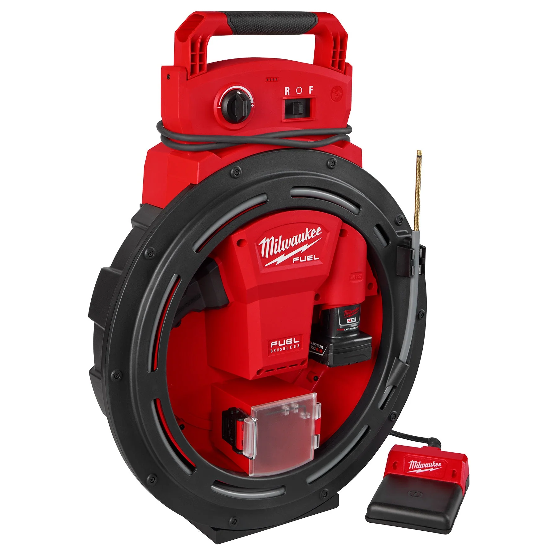 Milwaukee 2519-21 M12 FUEL™ High Speed Chain Snake for 1-1/4”-2” Pipes - Image 2