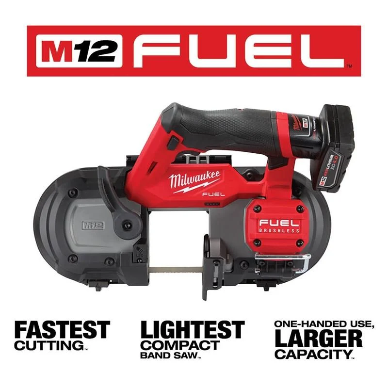 Milwaukee - 2529-21XC - M12 FUEL Compact Band Saw Kit - Image 2