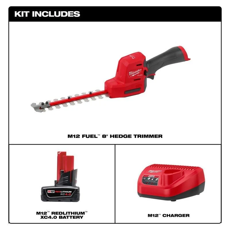 Milwaukee 2533-21 M12 FUEL 8in Hedge Trimmer - Image 9