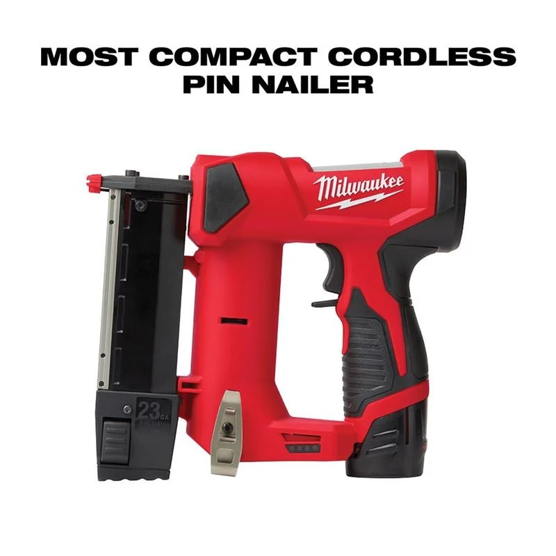 Milwaukee 2540-21 M12 23 Gauge Pin Nailer Kit - Image 3