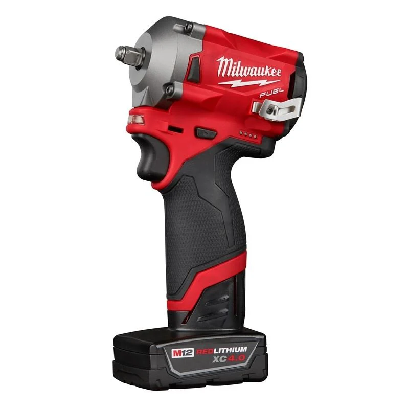 Milwaukee 2554-22 M12 FUEL 3/8" Stubby Impact Wrench Kit - Image 2