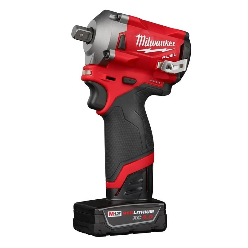 Milwaukee 2555P-22 M12 FUEL 1/2 Stubby Impact Wrench w/ Pin Detent Kit - Image 2
