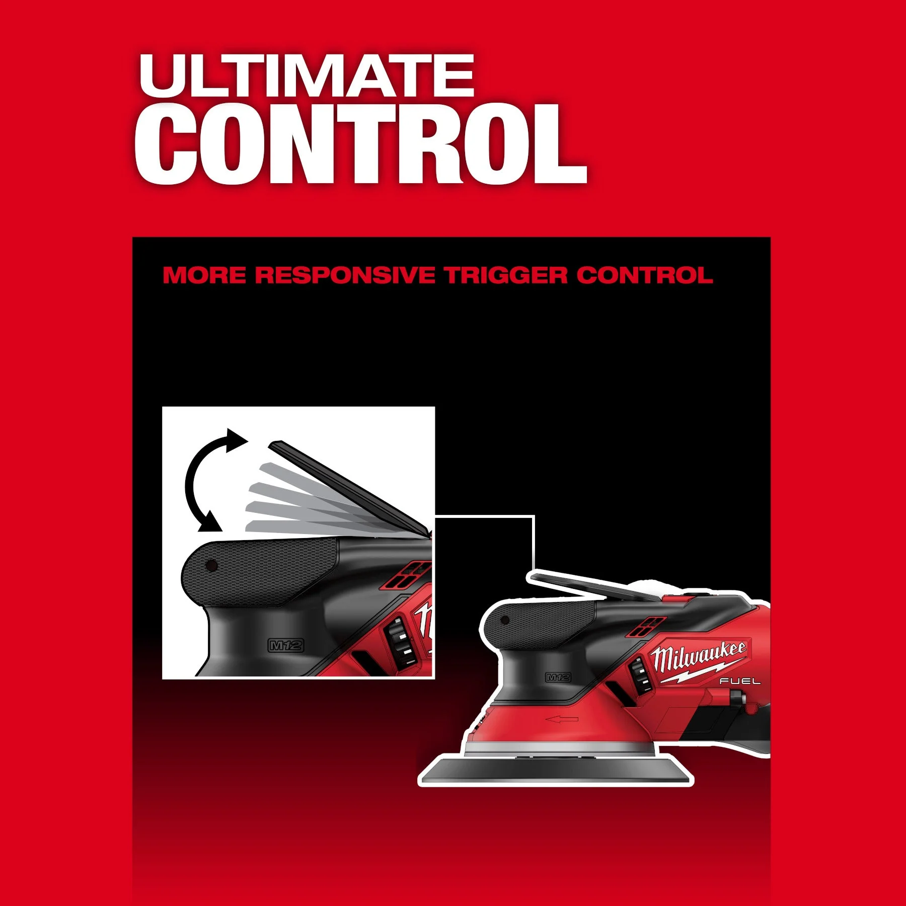Milwaukee 2584-20 M12™ FUEL™ 6" Random Orbital Sander (3/32") - Image 12