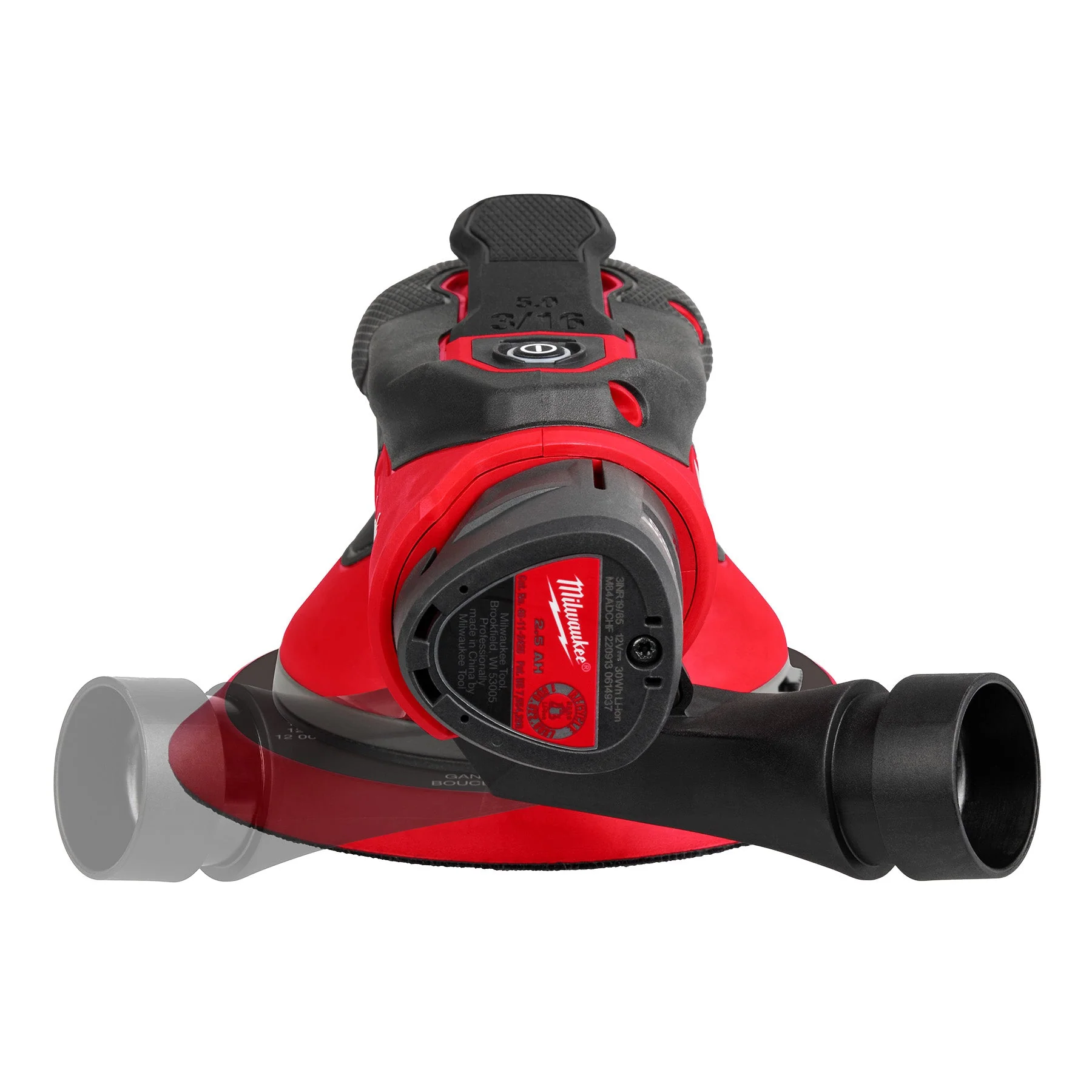 Milwaukee 2585-20 M12™ FUEL™ 6" Random Orbital Sander (3/16") - Image 8