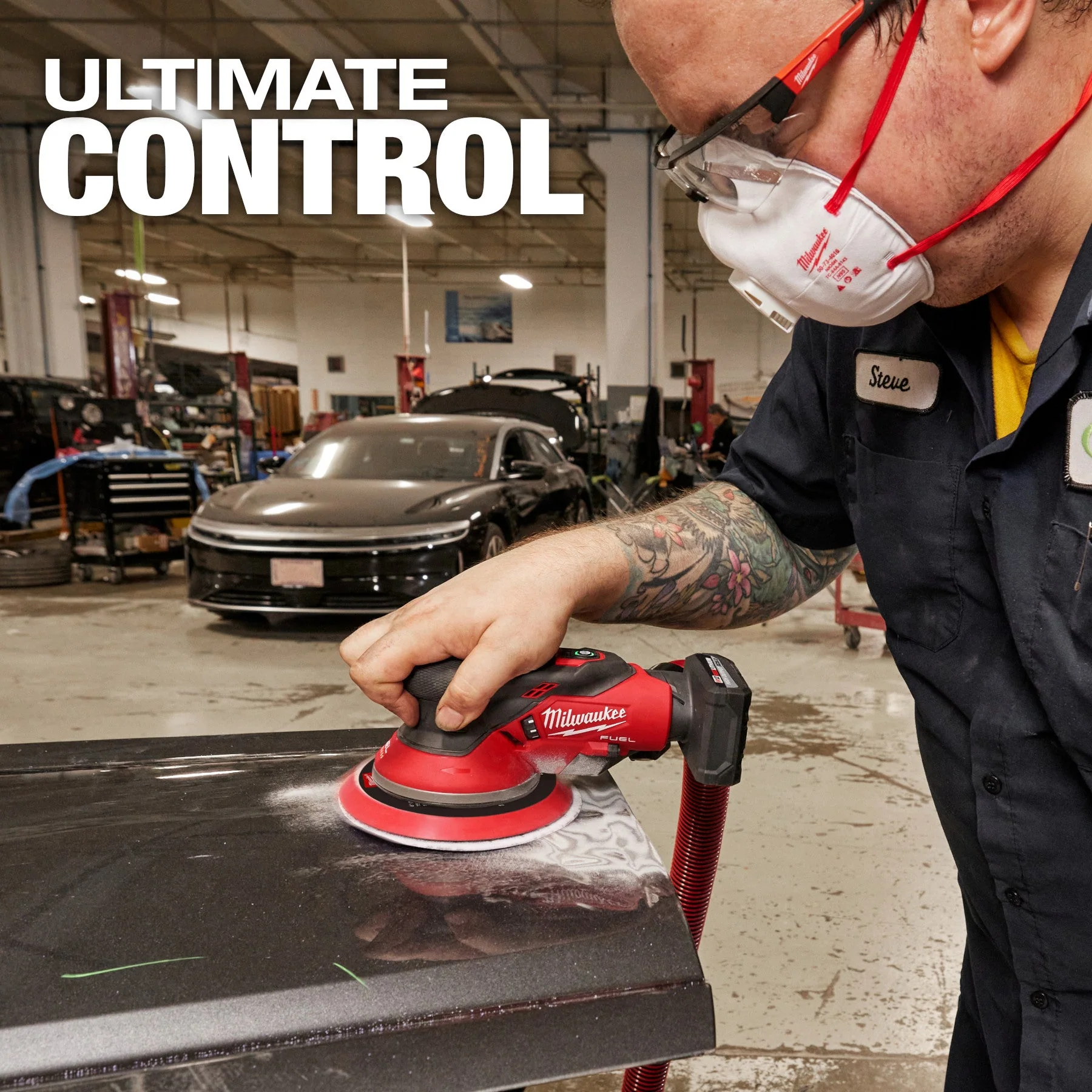 Milwaukee 2585-22 M12™ FUEL™ 6" Random Orbital Sander Kit (3/16") - Image 14