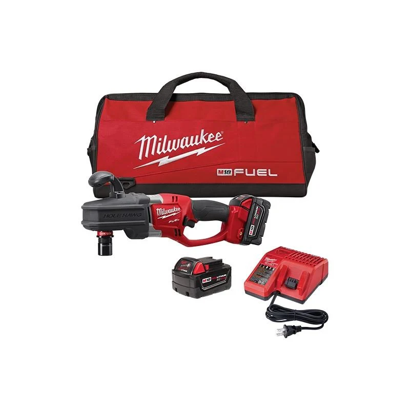 Milwaukee 2708-22 M18 FUEL HOLE HAWG Right Angle Drill Kit w/ QUIK-LOK - Image 3