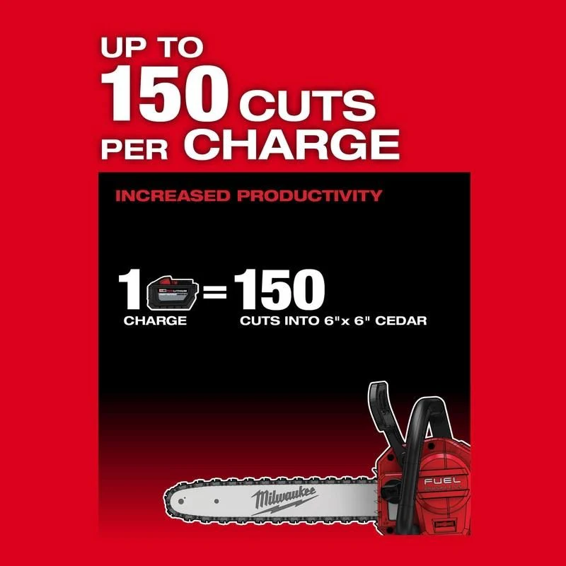 Milwaukee 2727-20C M18 FUEL 14in Chainsaw - Image 12