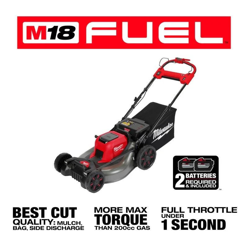 Milwaukee 2823-22HD M18 FUEL 21in Self-Propelled Dual Battery Mower Kit - Image 2
