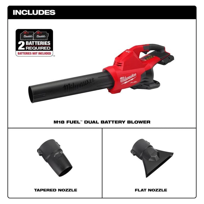 Milwaukee 2824-20 M18 FUEL Dual Battery Blower - Image 14