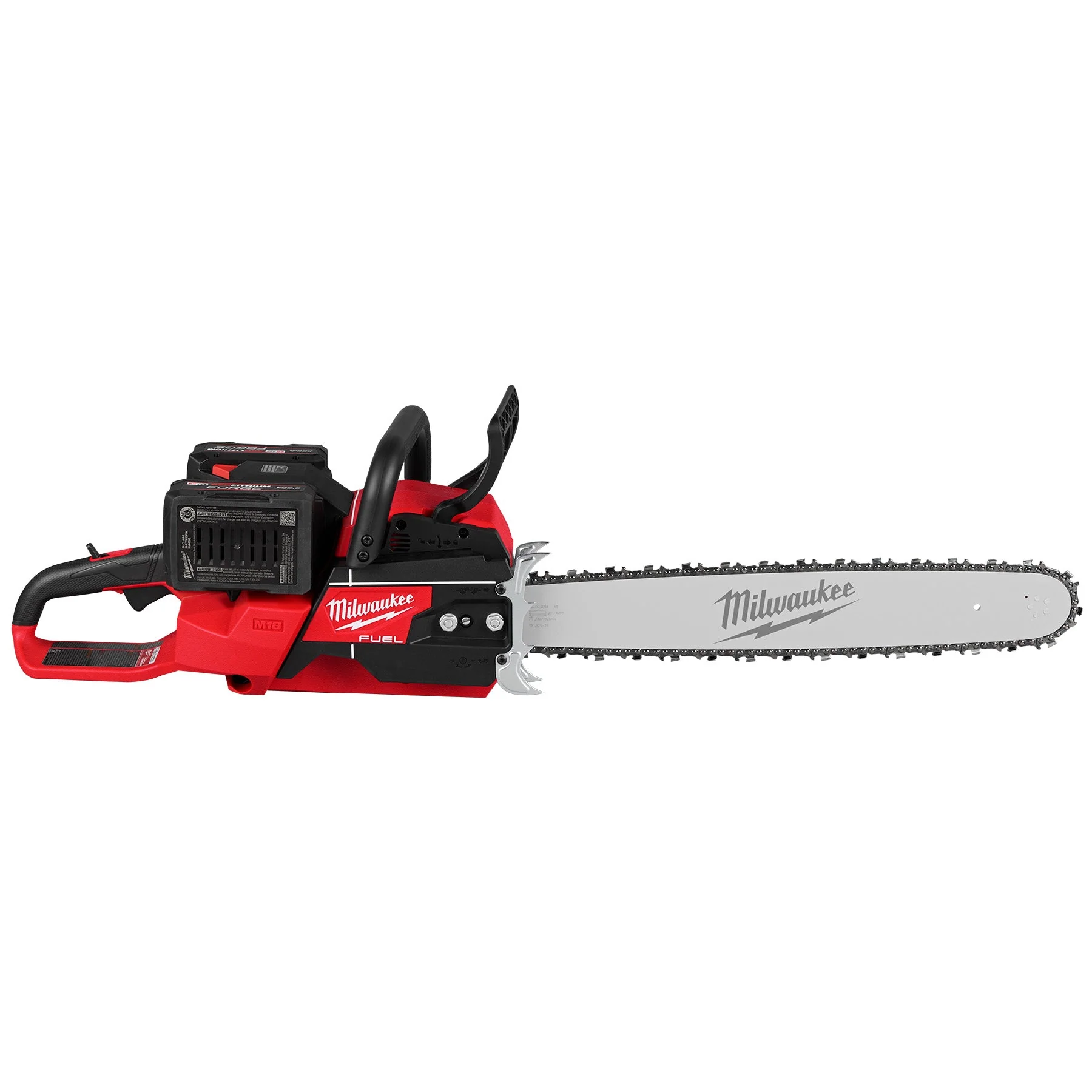 Milwaukee 2827-22 M18 FUEL™ 20" Dual Battery Chainsaw Kit - Image 4
