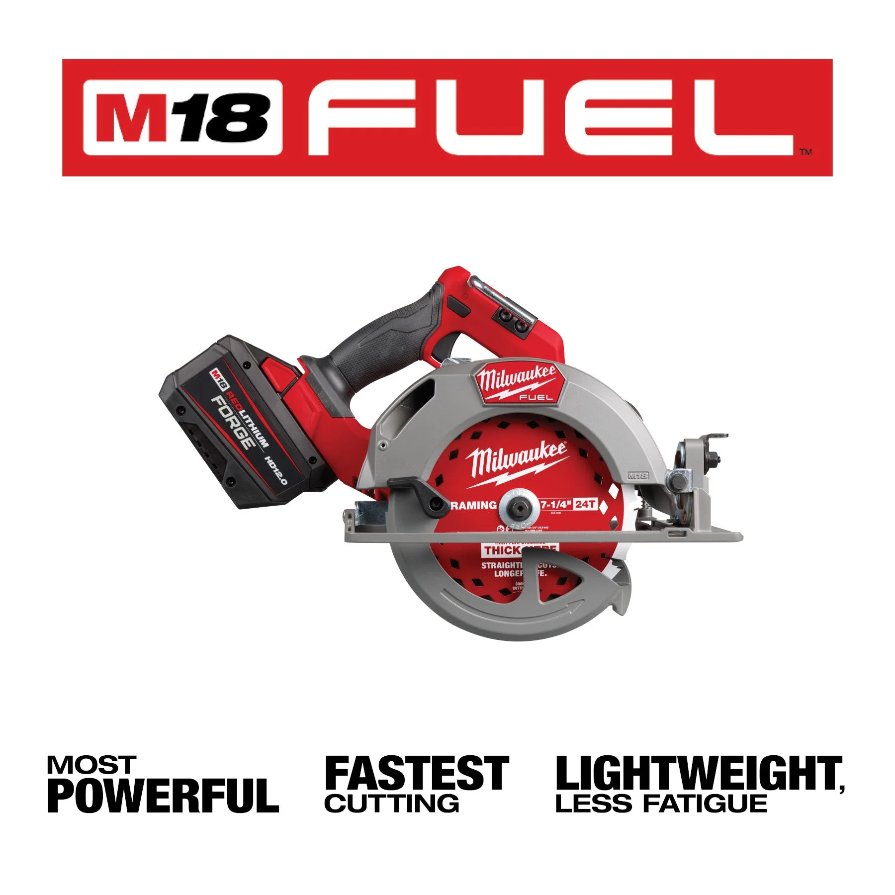 Milwaukee 2834-21HD M18 FUEL™ 7-1/4” Circular Saw Kit - Image 5