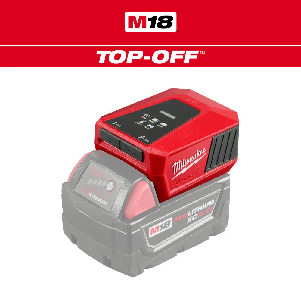 MILWAUKEE 2847-20 M18™ TOP-OFF™ Charger & Power Supply - Image 4