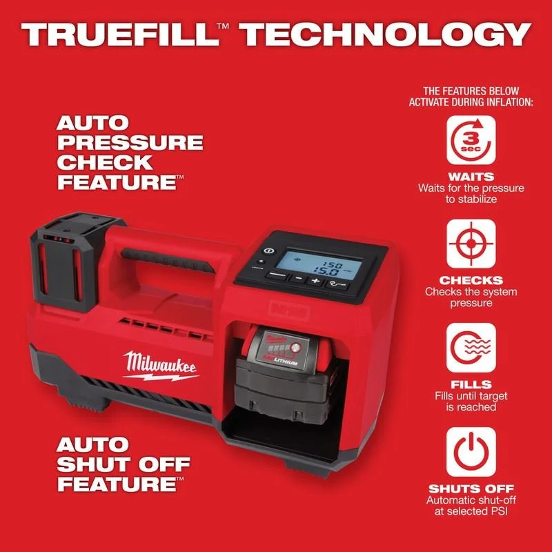 Milwaukee 2848-20 M18 Inflator - Image 10