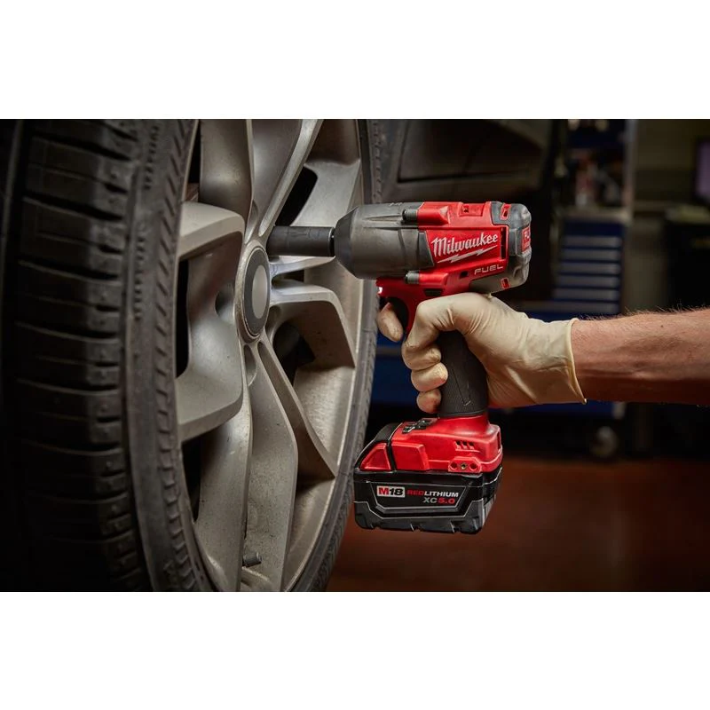 Milwaukee 2861-20 M18 FUEL 1/2" Mid-Torque Impact Wrench with Friction Ring (Tool Only) - Image 6