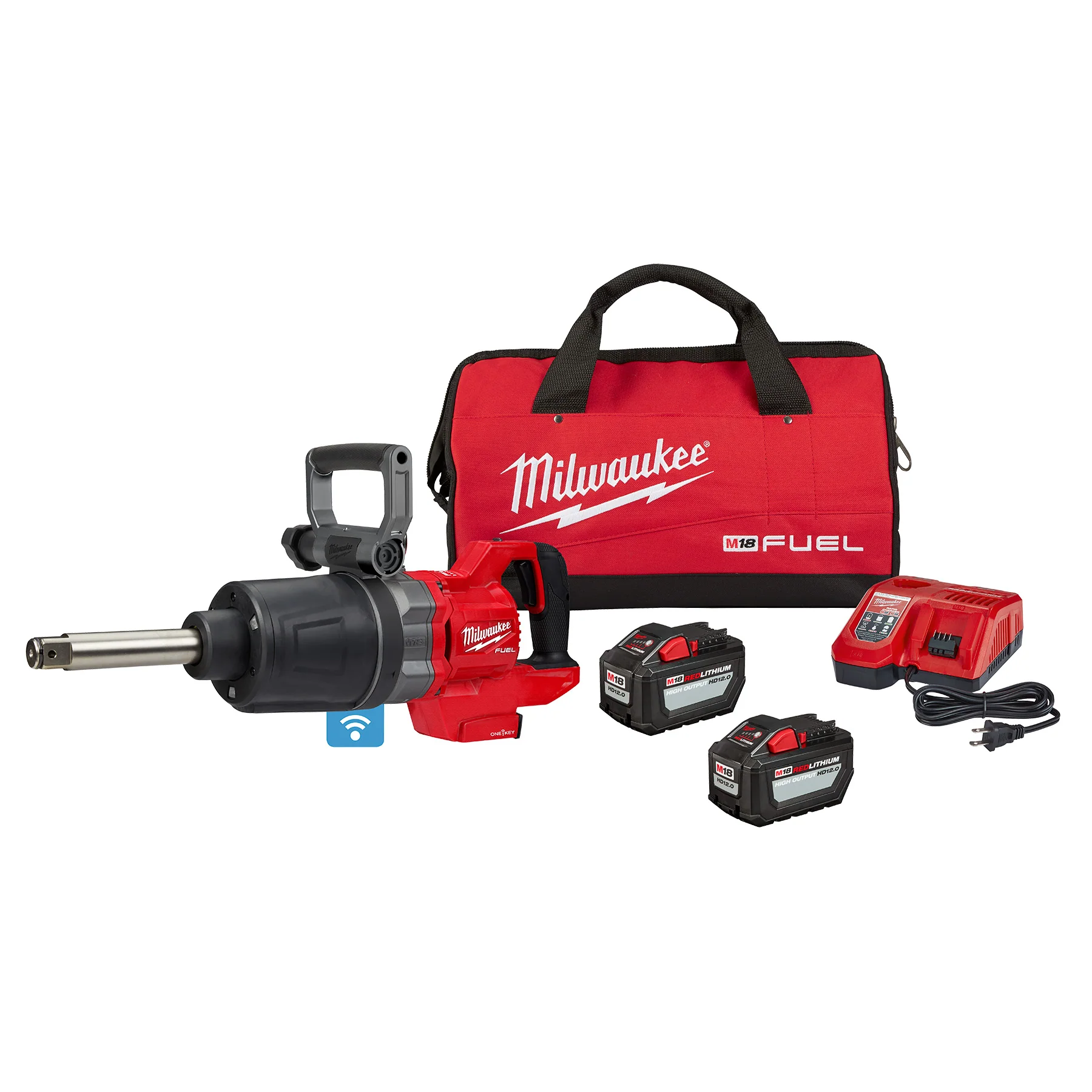 Milwaukee 2869-22HD M18 FUEL™ 1" D-Handle Ext. Anvil High Torque Impact Wrench w/ ONE-KEY™ Kit - Image 18