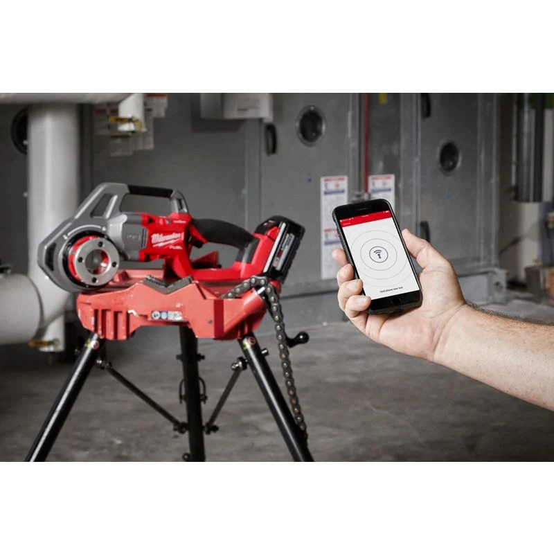 Milwaukee 2870-22 M18 FUEL Compact Pipe Threader w/ ONE-KEY w/ 1/2in - 1-1/4in Compact NPT Forged Aluminum Die Heads - Image 24