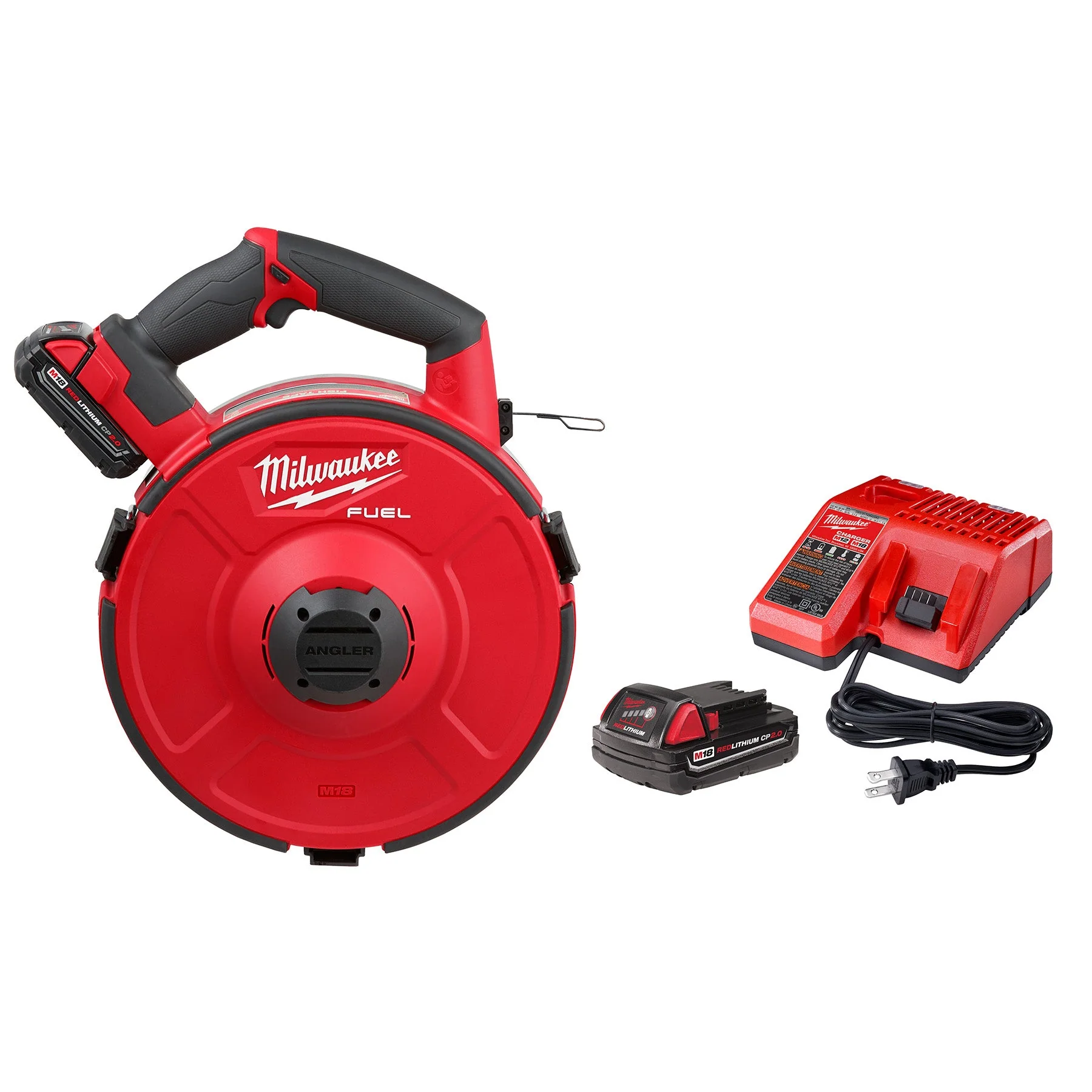 Milwaukee 2873A-22 M18 FUEL™ ANGLER™ 120' Steel Pulling Fish Tape Kit - Image 4