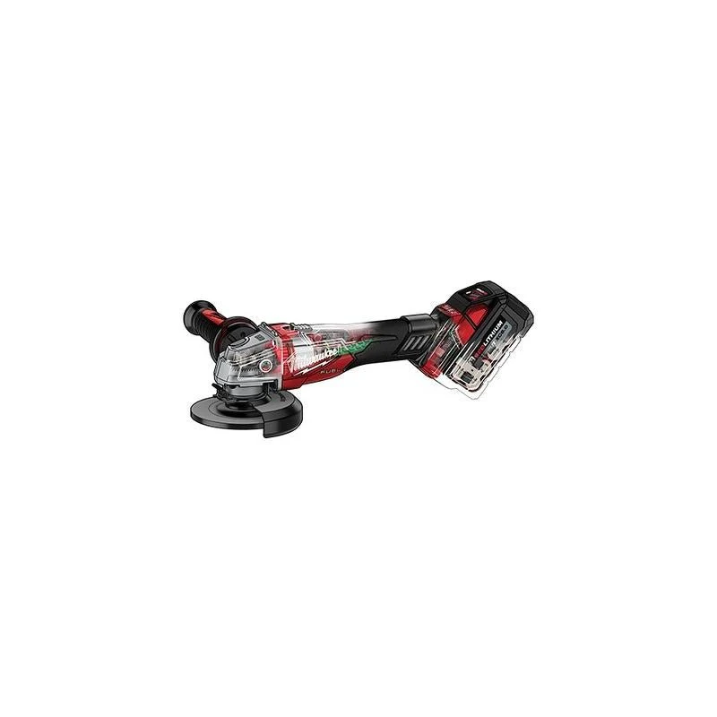 Milwaukee 2881-22 M18 FUEL 4-1/2 in / 5 in Grinder Slide Switch, Lock-On Kit - Image 2