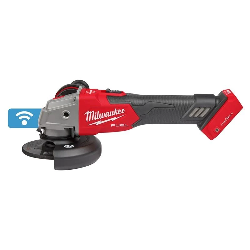 Milwaukee 2883 M18 FUEL 4-1/2in/ 5in Braking Grinder w/ ONE-KEY Slide Switch, Lock-On - Image 3