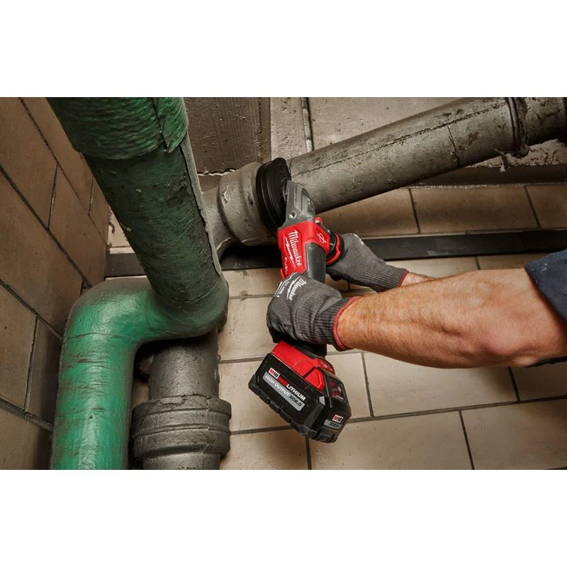 Milwaukee 2886-20 M18 FUEL 5in Flathead Braking Grinder, Paddle Switch No-Lock - Image 29