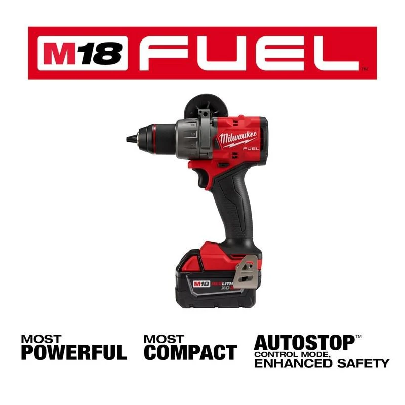 Milwaukee 2904-22 M18 FUEL 1/2in Hammer Drill/Driver Kit - Image 10
