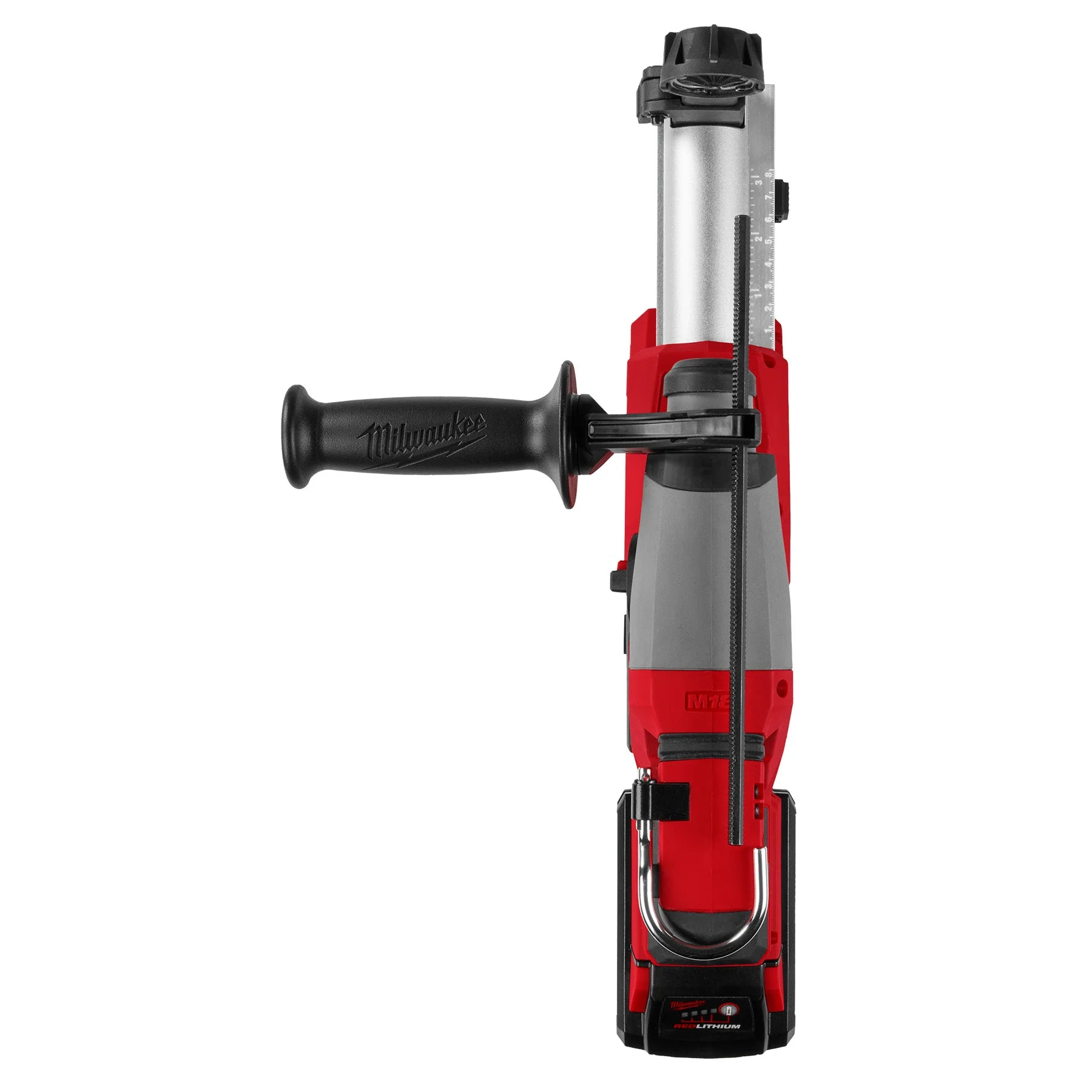 Milwaukee 2908-22DE M18 FUEL™ 5/8" SDS Plus Rotary Hammer w/ Dust Extractor Kit - Image 9