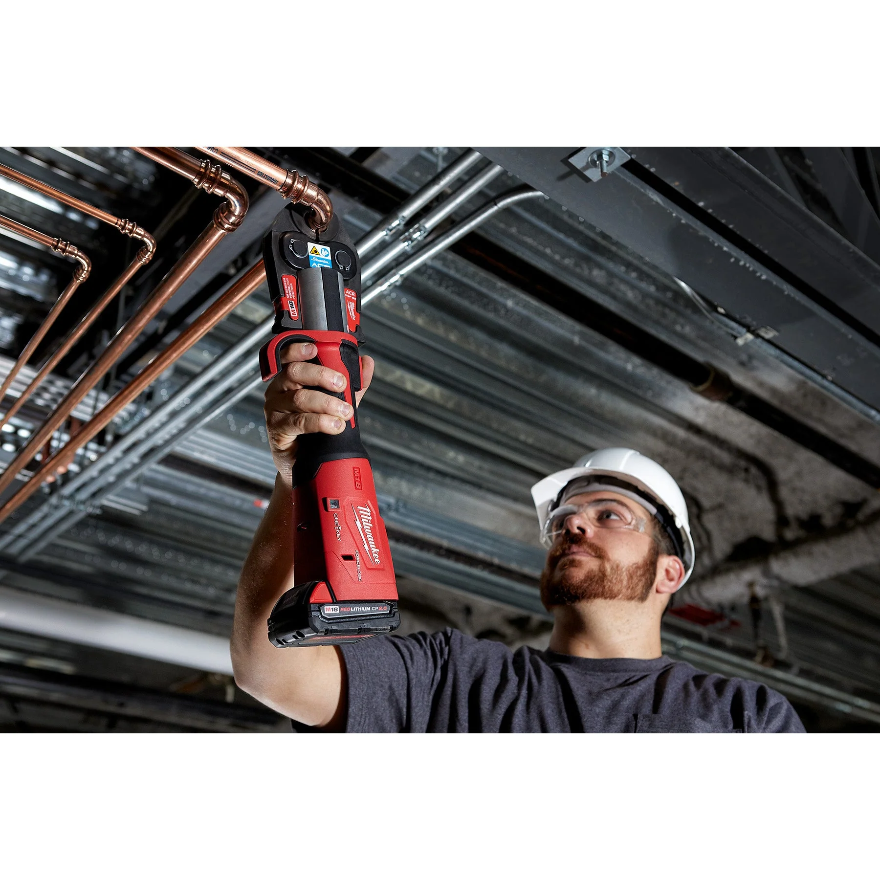 Milwaukee 2922-22M M18™ FORCE LOGIC™ Press Tool Kit w/ ONE-KEY™ with 1/4"-7/8" Streamline™ ACR Jaws - Image 3